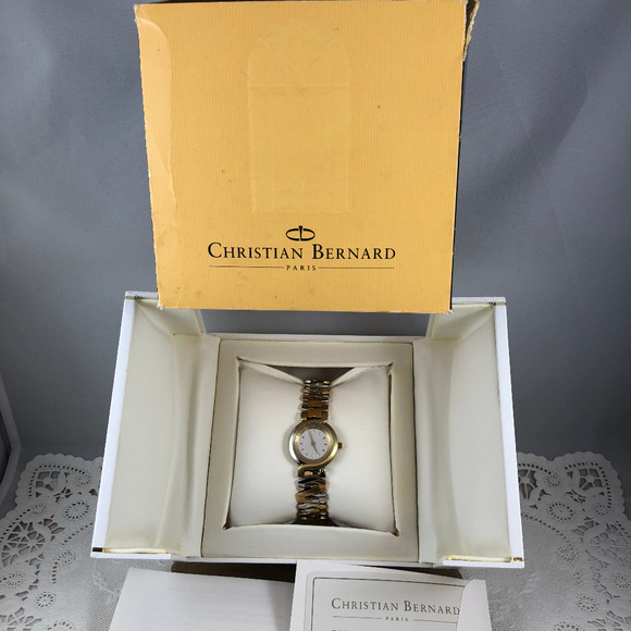 Rare Christian Bernard Paris N3302 18K Gold Plated